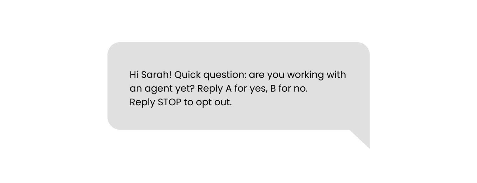 Text Marketing for Open Houses