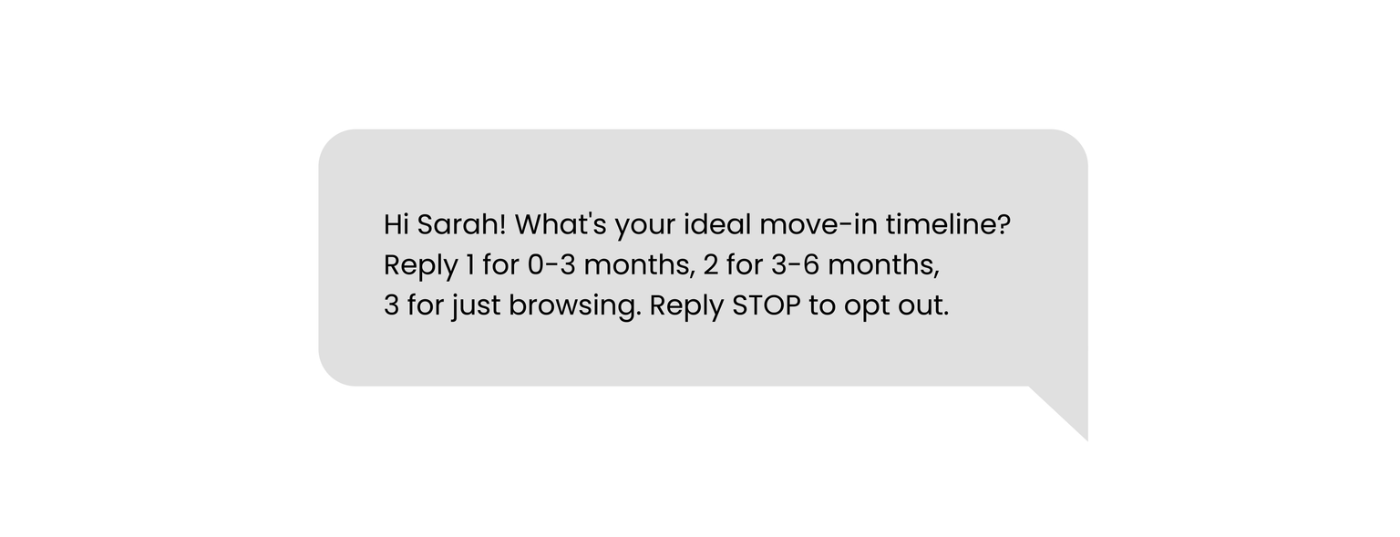 Text Marketing for Open Houses