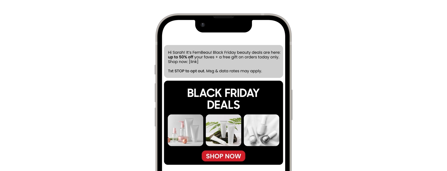 Black Friday SMS Marketing